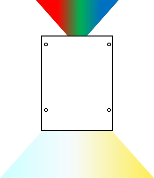 up-down RGB CCT